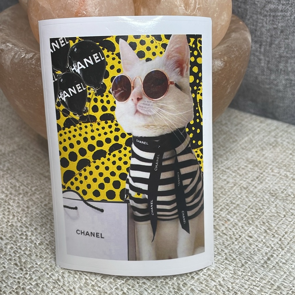 DEATH NYC Sticker Choupette Chanel Kusama